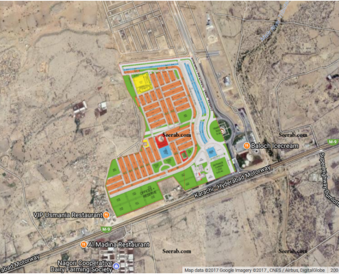 Bahria Town Karachi Precinct 1 Map