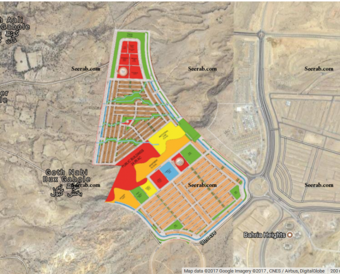 Bahria Town Karachi Precinct 10 Map