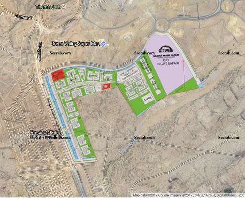 Bahria Town Karachi Precinct 19 Map