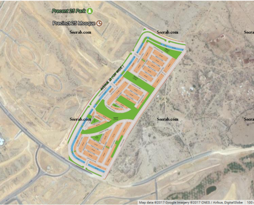 Bahria Town Karachi Precinct 26 Map