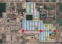 rafi gardens sahiwal map