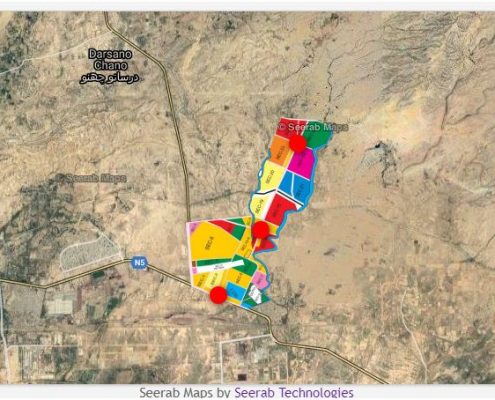 new malir housing scheme master plan map