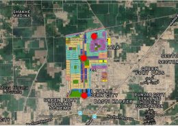 royal orchard multan map