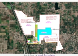omega residencia lahore map