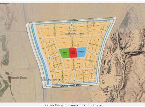 precinct 29 bahria town karachi map