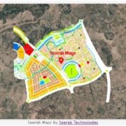 blue world city general block map