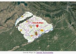 punjab land revenue gujrat district map