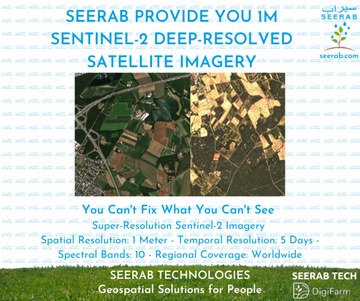 Sentinel-2 Deep-Resolved 1 meter Satellite Imagery Sentinel-2 Deep-Resolved 1 meter Satellite Imagery