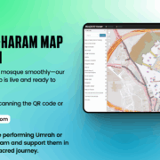 Map of Masjid Al-Haram in Makkah for Umrah and Hajj pilgrims